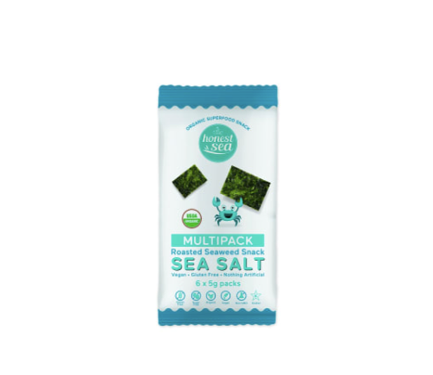 Honest Sea Seaweed Sea Salt Multipack 6x5g